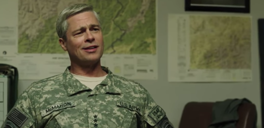 Brad Pitt Drives David Michod's WAR MACHINE In First Teaser